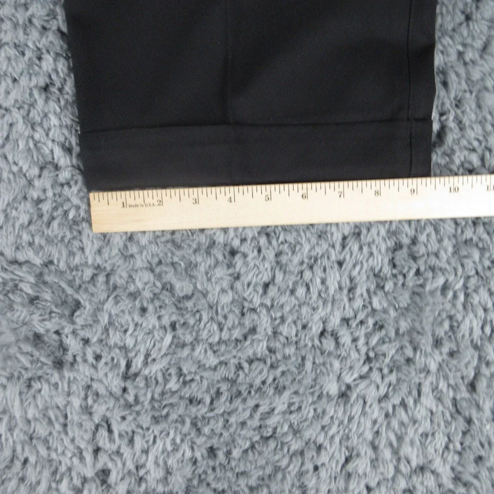 Nike Pants Mens 38x32 Black Pleated Cuffed Golf Chino 37x30.5*